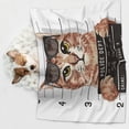 thumbnail image 6 of Rocae Cat Holding Mugshot Sign for Pet Blanket Dog Blanket Cat Blanket Soft Sleep for Small Medium Pet-Large, 6 of 8