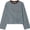 Blue, variant on Women's Oversized Striped Long Sleeve Shirt Crewneck Tops Drop Shoulder Y2K Fall Clothes