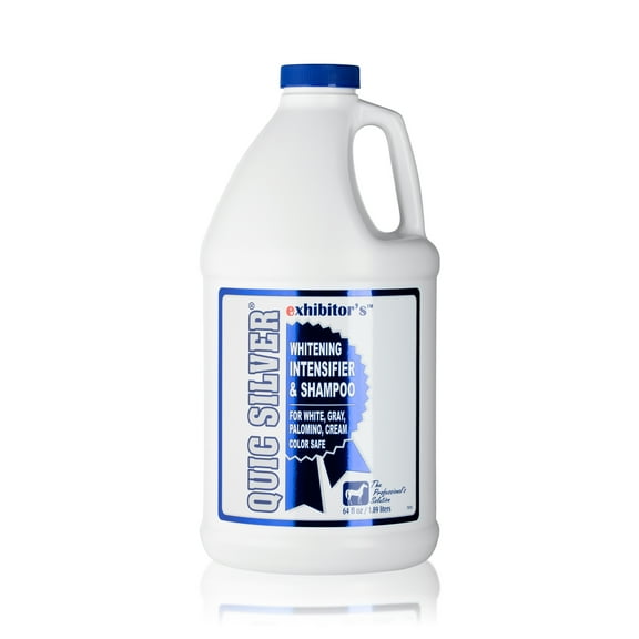 Exhibitor's Quic Silver Shampoo (64 Oz): Legendary Formula for Radiant Shine, Platinum Highlights, and Expert Whitening