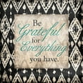 thumbnail image 3 of Grey, Jace 20x20 Black Modern Framed Museum Art Print Titled - Grateful, 3 of 5