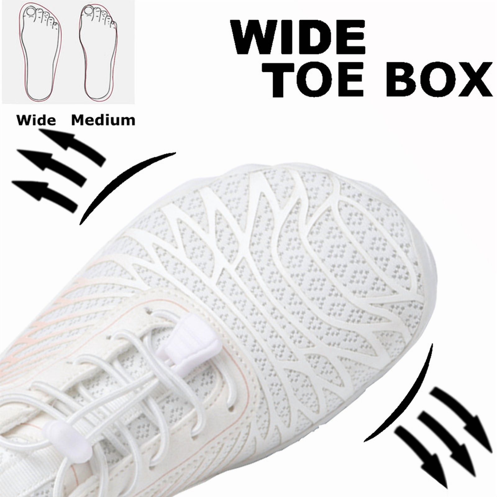 Stepedia Women's Wide Toe Box Barefoot Water Shoe photo 4