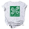 thumbnail image 2 of Kayannuo Green Blouses for Men Easter Plus Size St. Patrick's Day O-Neck Printed Short Sleeve T-Shirt Blouse Tops Mens T Shirts Short Sleeve, 2 of 3