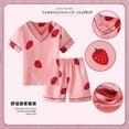 thumbnail image 1 of Disney Mickey Mouse Minnie Ice Silk Pijamas para niños Verano para niños Cute Cartoon Thin Style Shorts de manga corta Ropa para el hogar Set14 altura 125-135cm Gao Jinjia LED, 1 of 2
