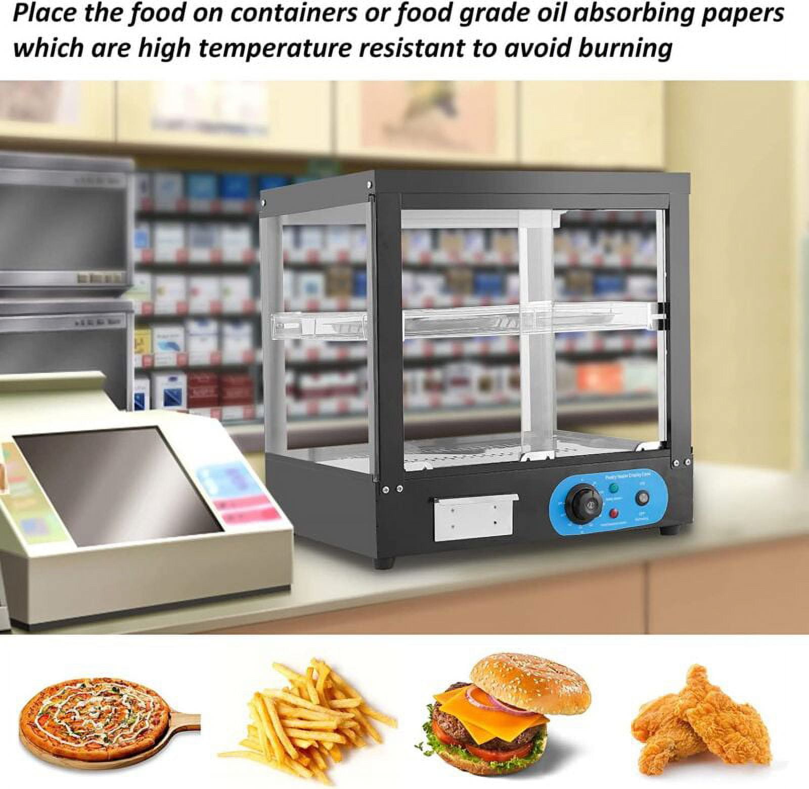 Wisco 891 Countertop Food Warming Merchandiser Cabinet