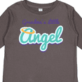 thumbnail image 4 of Inktastic Grandma's Little Angel Boys or Girls Long Sleeve Toddler T-Shirt, 4 of 5