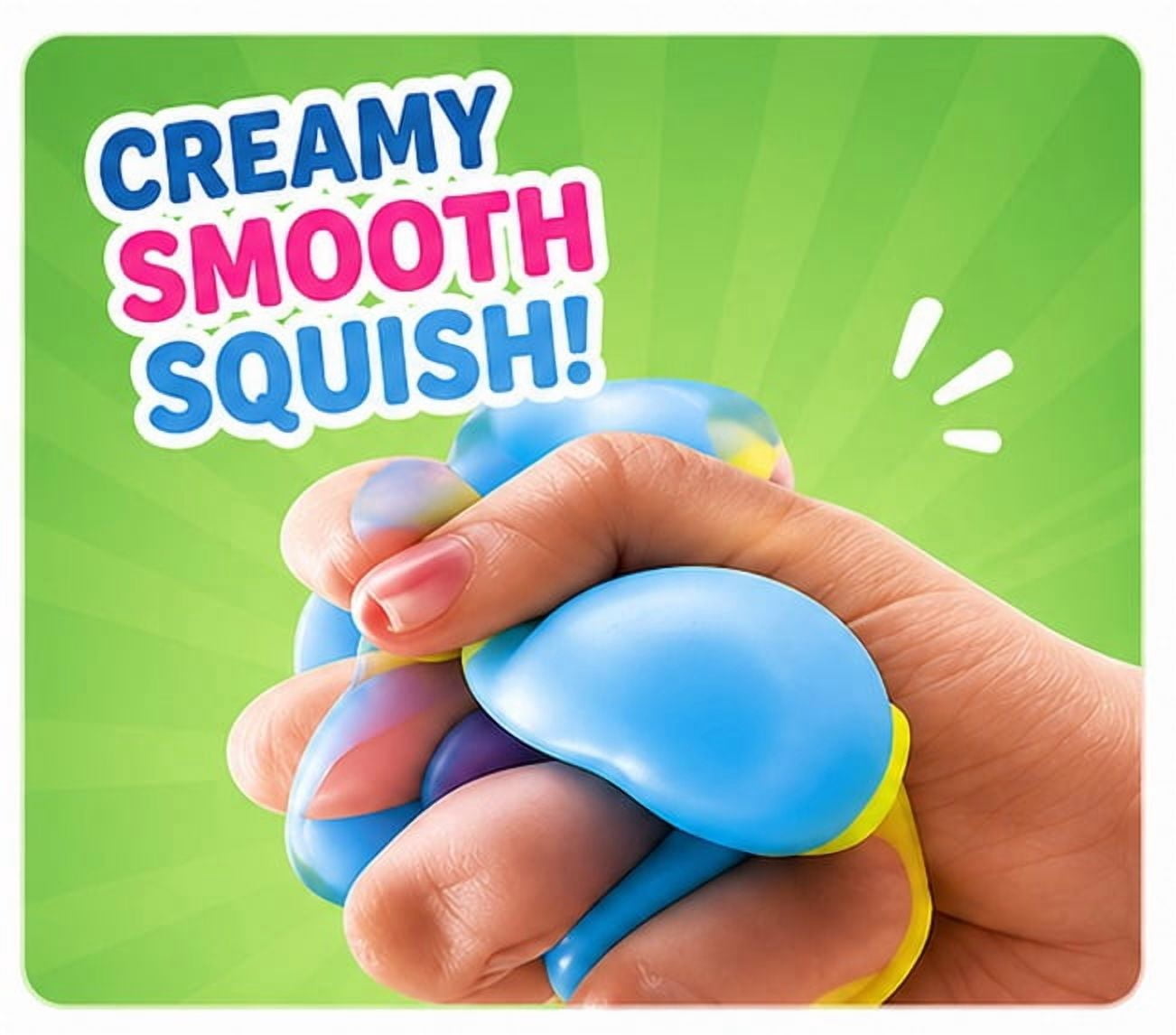 SHOPIN LEE DOH  Nice Cream Cone Stress,Soft Dough Squeeze Stress Relief, Random Color, 1 Pack