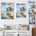 thumbnail image 4 of Designart "Eugene s Reverie Normandy Coast II" Nautical & Beach Floater Framed Canvas Wall Art, 4 of 7