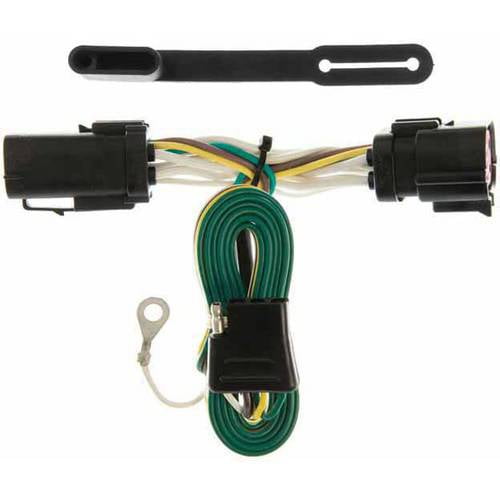 CURT 55256 Vehicle-Side Custom 4-Pin Trailer Wiring Harness, Select