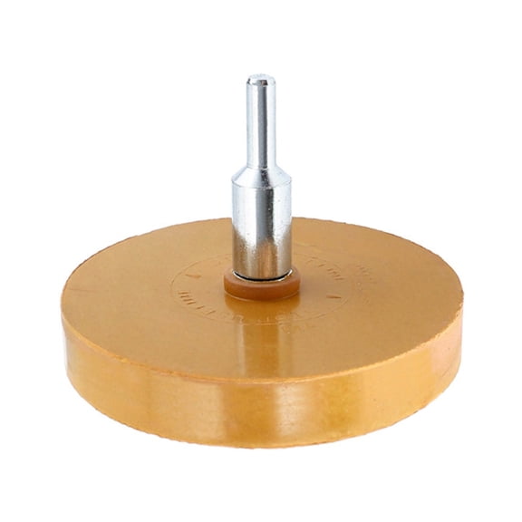 ZPAQI Practical Rubber Eraser Wheel 88mm Rubber Disk Adhesive Remover Tool for Decals