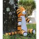 thumbnail image 3 of Attatoy Regit The Plush Tiger Toy Animal de Peluche de Tigre Sentado a Rayas de 17 Pulgadas de Alto, 3 of 4