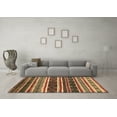 thumbnail image 3 of Ahgly Company Indoor Rectangle Oriental Brown Industrial Area Rugs, 8' x 10', 3 of 4