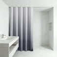 thumbnail image 4 of Waterproof Gradient Polyester Shower Curtain with Stainless Steel Eyelets – 70x70in Bathroom Curtain for Humidity Control and Easy Care, 4 of 7