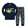 thumbnail image 1 of Conjunto de pijama de dibujos animados para niños y niñas, ropa de dormir familiar, de Navidad, P86, novedad, 1 of 4