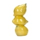 thumbnail image 3 of Jarrón de cerámica con forma de capullo de fruta, jarrón decorativo para decoración del hogar, regalo sencillo para familiares y amigos. Limón, 3 of 9