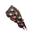 thumbnail image 2 of LTTVQM Christmas Scrub Cap for Women Men Working Cap with Sweatband Adjustable Tie Back Nurse Hats Head Cover, 2 of 6