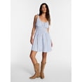 thumbnail image 3 of Kacey Lee Women's Smocked Mini Dress, Sizes XS-XXL, 3 of 6