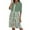 Green, variant on Women's Summer Sun Dress Floral Print Flowy Irregular Hem Sleeveless Dress with Short Jacket 2 Piece Set Wedding Guest A-lien Dress