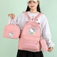 thumbnail image 4 of 3Pcs/set Hello Kitty Backpack Student Teen for Girl Boy Back To School Schoolbag Women Lunch Bag Children Cute Travel Rucksack Capaciousness, 4 of 7
