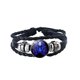 thumbnail image 2 of onlyliua para Interior/Exterior Pulseras para Hombres y Mujeres Pulsera de Cuerda de Cuero de Doce Piezas, 2 of 7