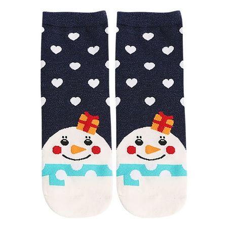 

Christmas Socks Fashion Lovely Cartoon Warm Crew Socks Cotton Socks for Women
