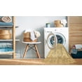 thumbnail image 2 of Ahgly Company Machine Washable Indoor Rectangle Abstract Mustard Yellow Area Rugs, 4' x 6', 2 of 7