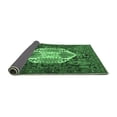 thumbnail image 2 of Ahgly Company Indoor Square Persian Emerald Green Traditional Area Rugs, 4' Square, 2 of 4