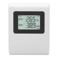 thumbnail image 2 of Transmisor de temperatura y humedad, montado en la pared Temperatura Humedad Transmisor de temperatura de alta precisión Pantalla digital Sensor de temperatura Rendimiento de primer nivel, 2 of 8