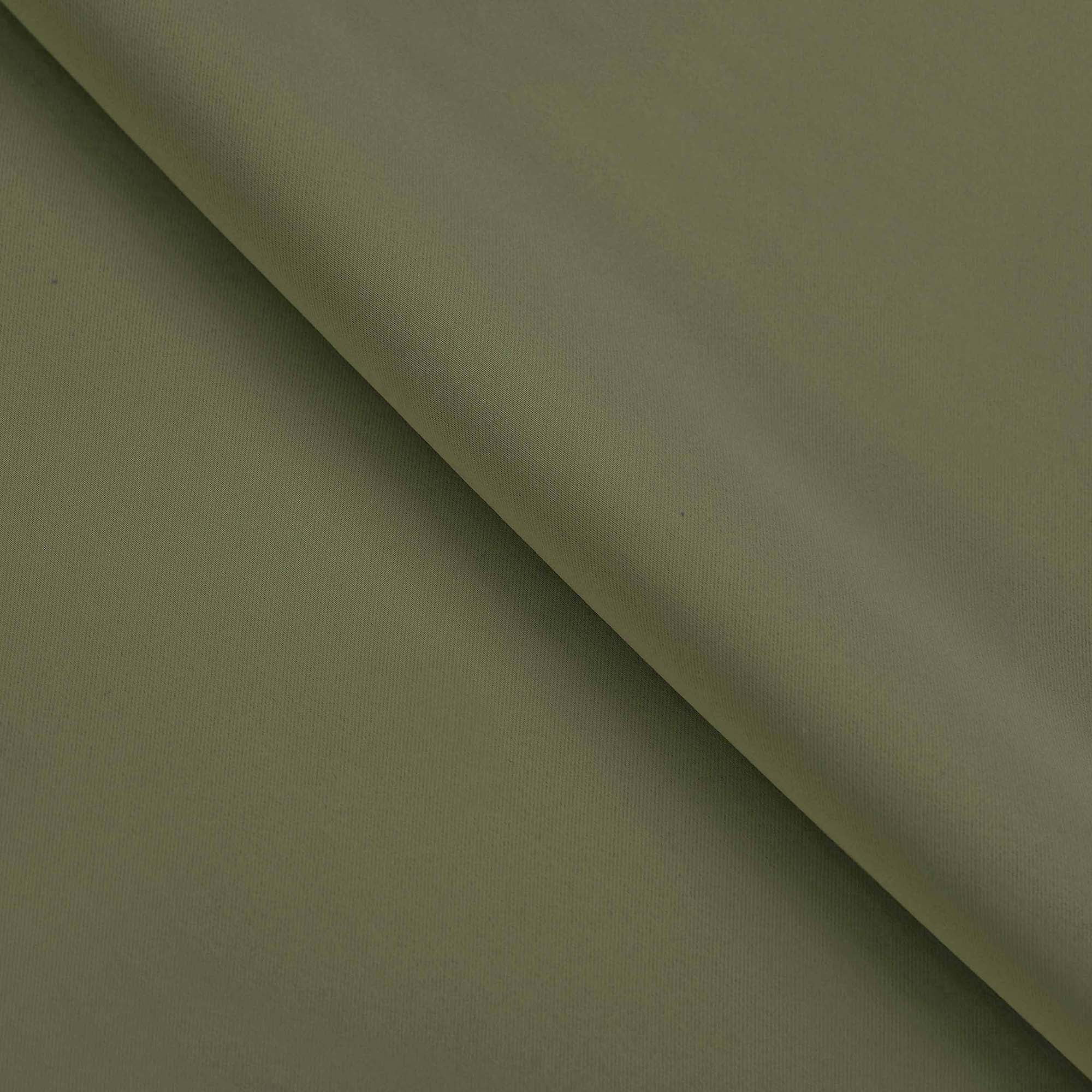 Superior Blackout Solid Light Filtering Grommet Curtain Panel Set, 52" x 96", Olive Green