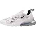 thumbnail image 3 of Nike Air Max 270 AH6789-100 Sneaker Women US 6 White Low Top Running Shoes X828, 3 of 7