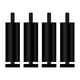 thumbnail image 4 of 4 piezas de patas de metal para muebles, patas de sofá de repuesto, patas de sofá de altura ajustable negro 12cm, 4 of 9