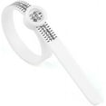thumbnail image 5 of Rings Size Measuring Tools Black And White Reusable Finger Size Meter Measuring Tools With Magnifier For Jewelry Size Finger Gauge With Glass, 5 of 5