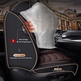 thumbnail image 5 of 5 Seat Covers for 96% Jeep Models,Leather Car Seat Cushions,Waterproof Seat Covers for Cars with Airbag,Interior Accessories(Standard,Black/Coffee), 5 of 6