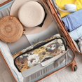 thumbnail image 4 of Hair Tool Organizer Bag with Heat Resistant Mat Removable Travel Storage Case for Hot Air Brushes Curling Irons A Large Group Of Dogs, 4 of 8