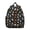 Astronaut and Rocket, variant on Astronaut and Moon Black Pattern Backpack for School, Cute School Bag with Adjustable Shoulder Straps and Padded Back, 13.8"x11.4"x6"