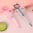 thumbnail image 2 of Pet Medication Dispenser, 6 in, Pink/Green, Precise Dosing with Measurement Scale, Easy-Grip Design for Accurate Pet Medicine Administration, Ideal for Cats and Dogs of All Sizes, 2 of 8