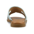 thumbnail image 3 of Journee Womens Primah "H" Band Slip On Flat Sandals, 3 of 9