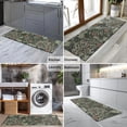 thumbnail image 2 of Green Pioneer Flower Pattern Kitchen Rug Mat,Kitchen Runner Rugs Non Skid Washable,Decorative Kitchen Floor Mats for Kitchen,Sink,Laundry,17"X47", 2 of 5