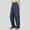 hwj# Grey939, variant on Dress Pants Women Irregular Design Straight Leg Trousers Baggy High Waist Solid Color Casual Work Trousers Long Palazzo Pants Loose Fit Summer Patchwork Flat Front Trousers,Black,L