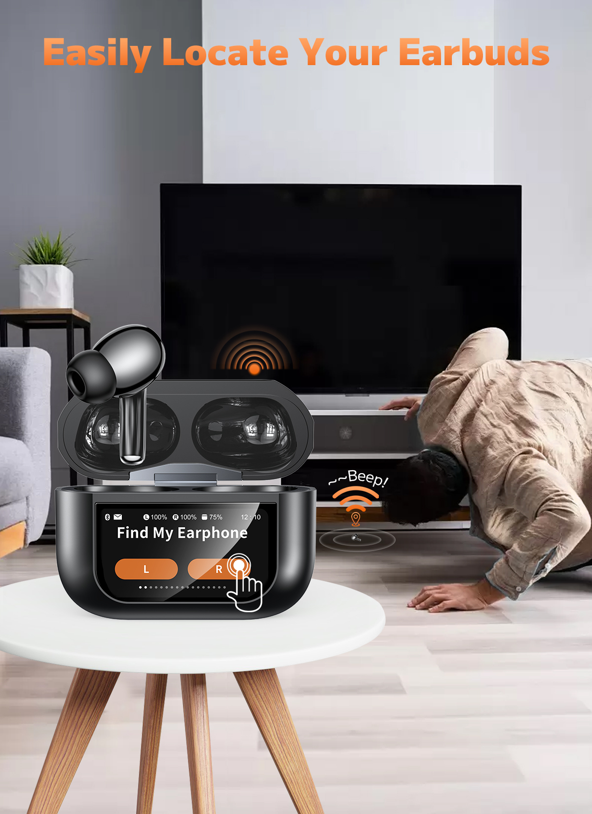 Trigiz T20 Wireless Earbuds, Bluetooth 5.4, 50H Playtime photo 7
