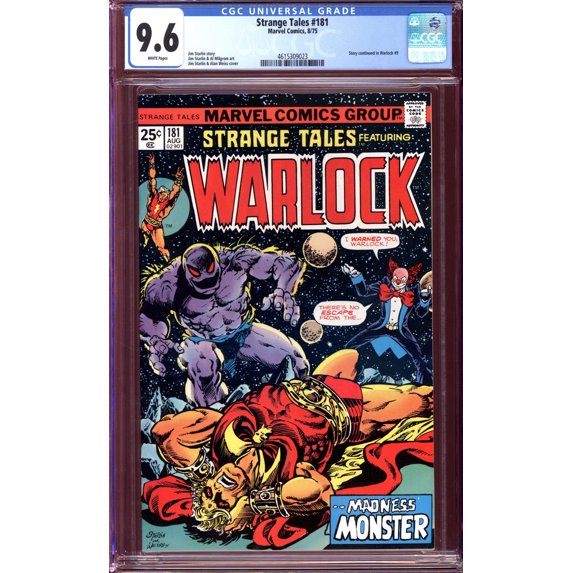Strange Tales #181 - CGC 9.6 Comic Book