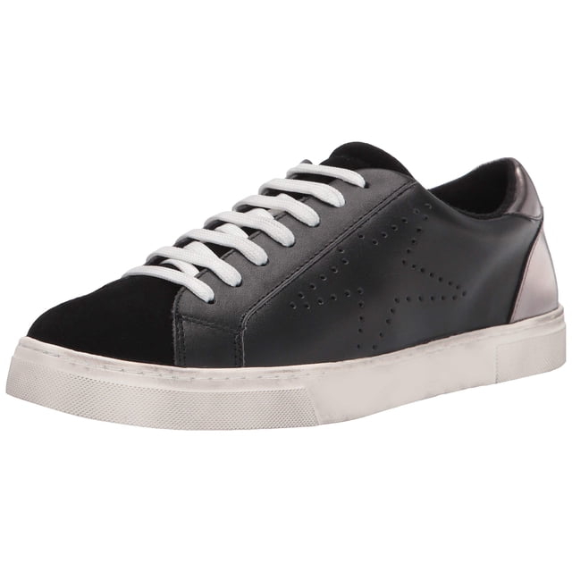 Zapatilla Steve Madden Rezume Mujer Negra con Cordones
