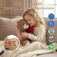 thumbnail image 4 of Guvpev Adorable Teddy Bear Plush with Rose, 9" Soft and Cuddly Stuffed Animal for Girlfriend, Wife, Friends, Anniversary & Graduation Gifts, Brown, 4 of 8