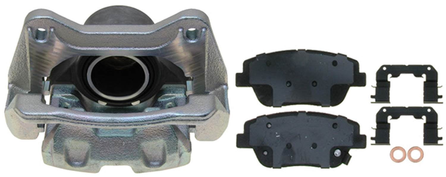 ACDelco 18R12253 Reman Non-Coated Loaded Disc Brake Caliper w/Ceramic Pads