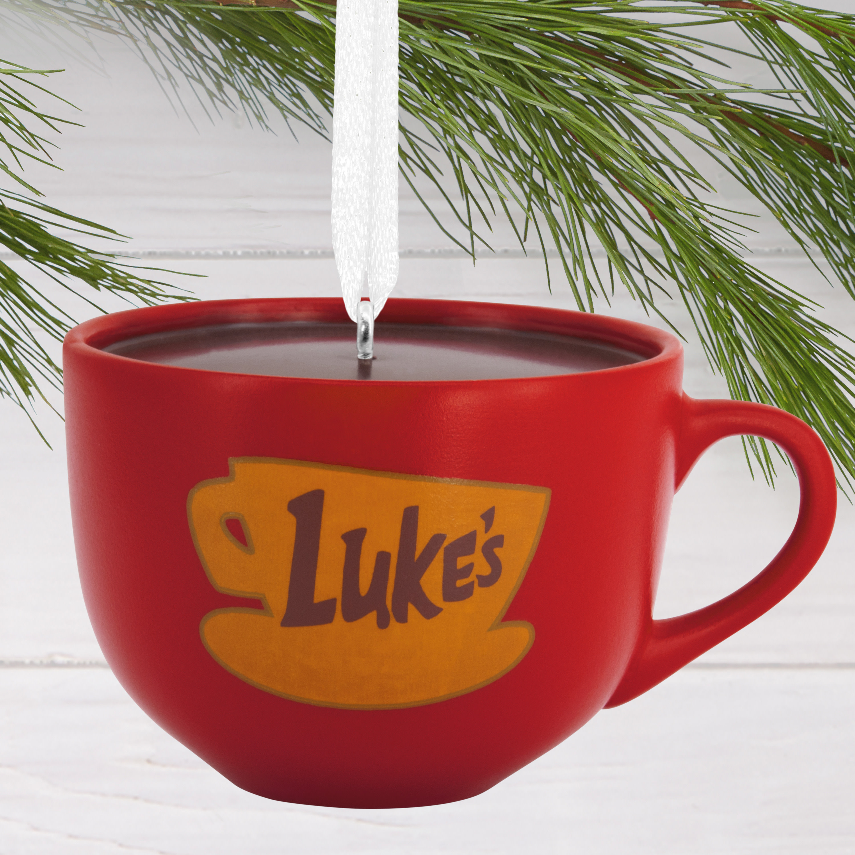 Hallmark Gilmore Girls Luke's Coffee Mug Ornament photo 5