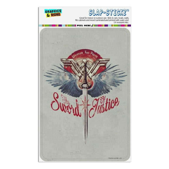 Wonder Woman Movie Sword of Justice Home Business Office Sign