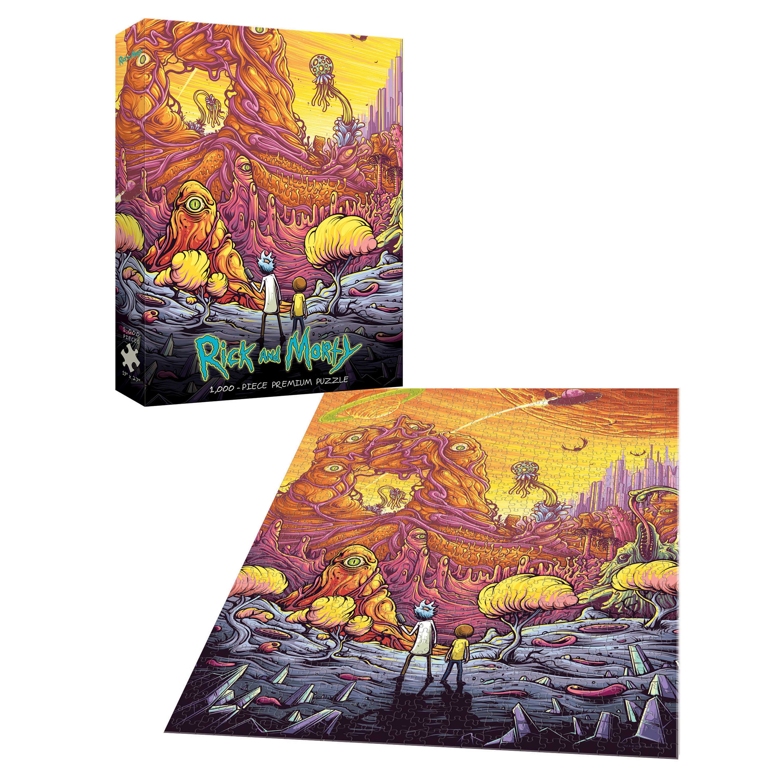rick and morty jigsaw puzzle