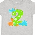thumbnail image 4 of Inktastic Dinosaur Party-second Birthday Boys or Girls Toddler T-Shirt, 4 of 5