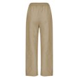thumbnail image 4 of SIYUDAN Women'S Pants Casual Pants For Women Khaki Adult Pants Women Comfy Fit Pants For Women High Waisted Pants Fall Pants For Women, 4 of 7