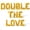 Gold, variant on Letter Balloons - DOUBLE THE LOVE 16" Inch Alphabet Letters Foil Mylar Balloon Twin Baby Shower Party Banner (Gold)