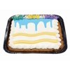 Blue Yellow Cookie Cake